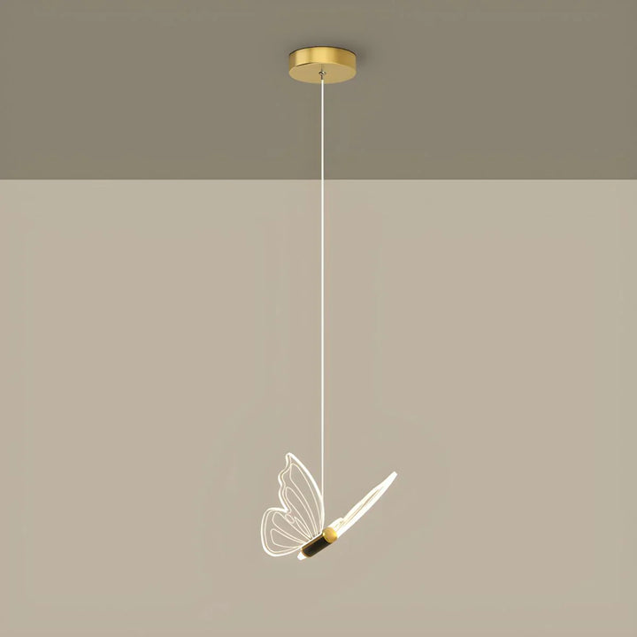 LED-Pendelleuchte in Schmetterlingsform – Designerleuchte für Schlafzimmer und Wohnzimmer