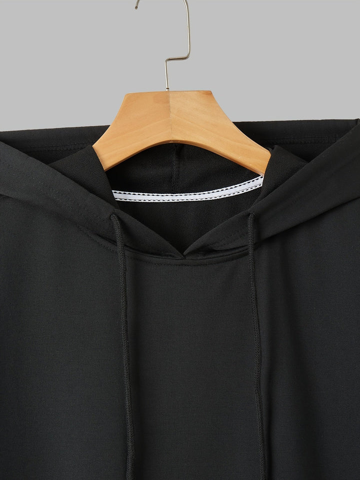 Herren Kapuzen-T-Shirt - Kurzarm