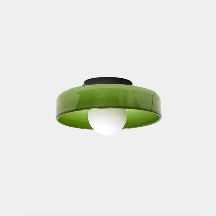 Moderne Deckenleuchte mit Glasschirm – minimalistisches Design