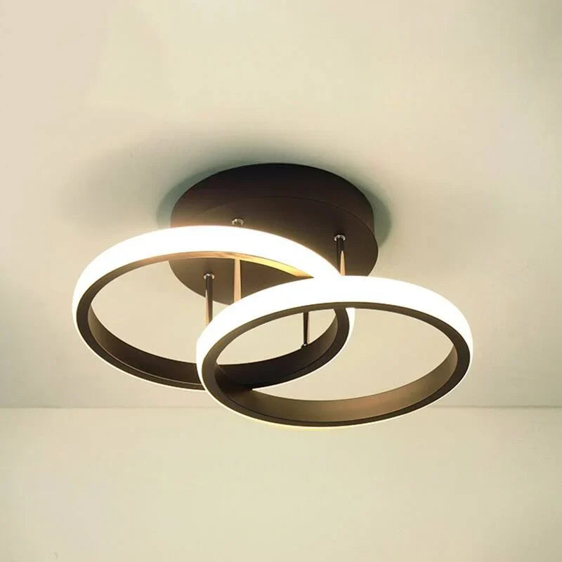 Moderne LED-Deckenleuchte – Geometrische Leuchte im modernen Stil