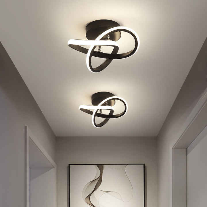 Moderne LED-Deckenleuchte – Geometrische Leuchte im modernen Stil