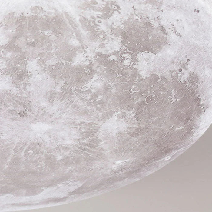 Runde LED-Deckenleuchte Mond
