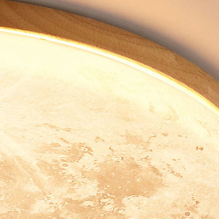 Runde LED-Deckenleuchte Mond