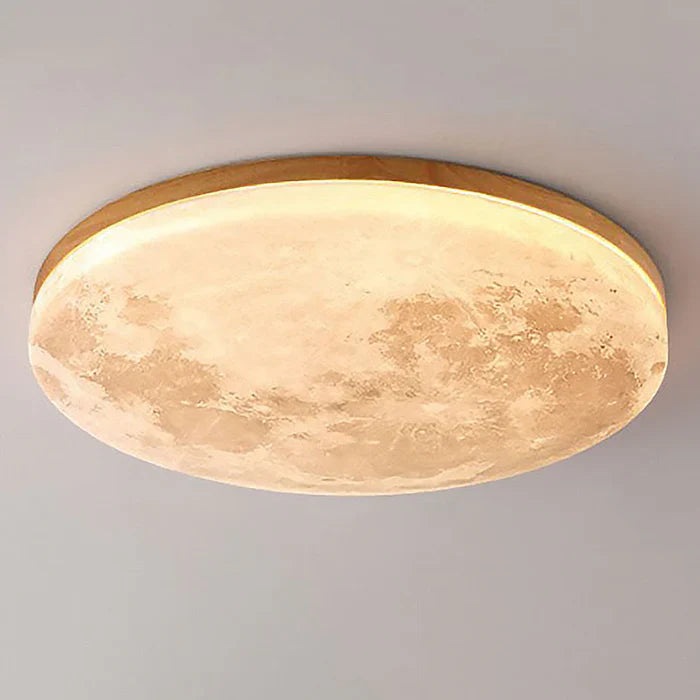 Runde LED-Deckenleuchte Mond