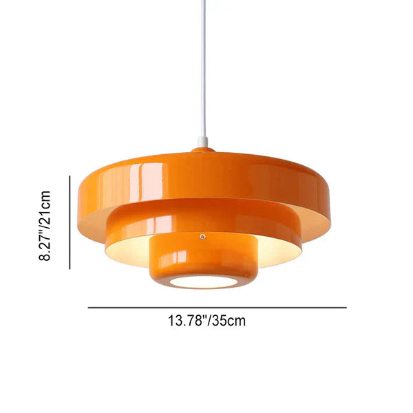 Moderne geometrische LED-Pendelleuchte