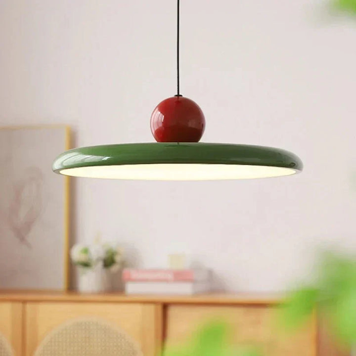 Designer LED-Pendelleuchte im Bauhaus-Stil