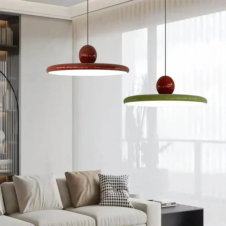 Designer LED-Pendelleuchte im Bauhaus-Stil