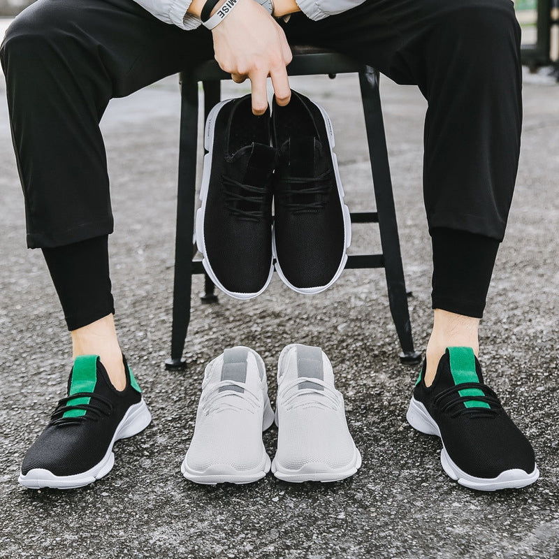 Sportliche Herrenschuhe mit atmungsaktivem Mesh und flexibler Sohle