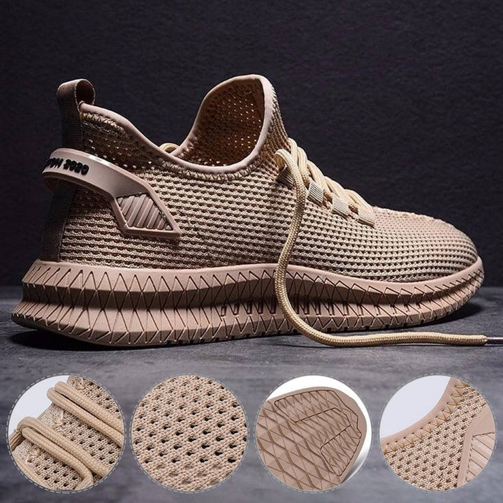 Leichte Sportschuhe für Männer mit atmungsaktivem Mesh und flexibler Sohle