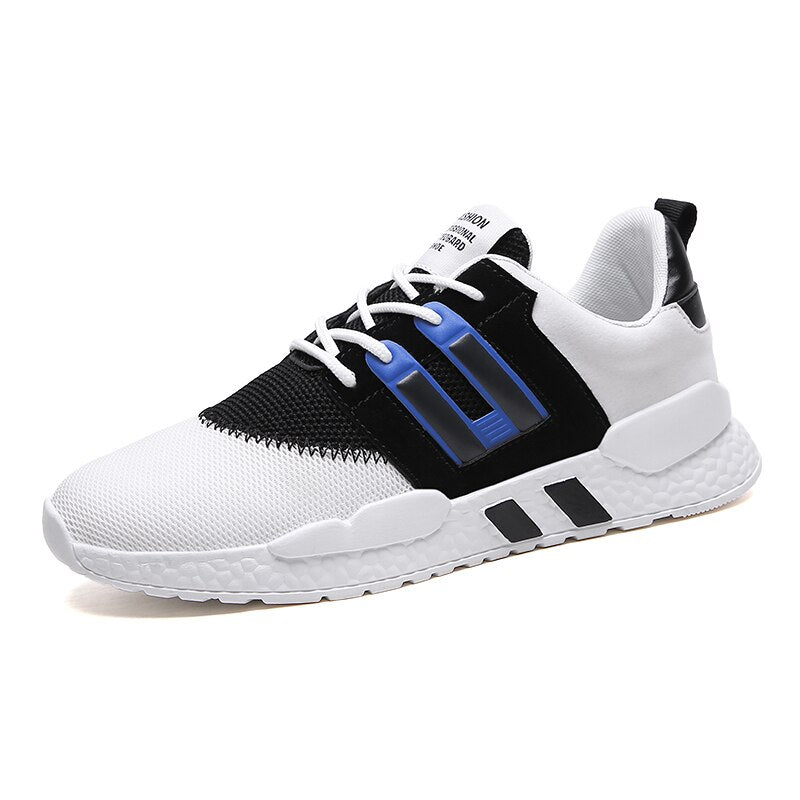 Sportliche Herrenschuhe mit atmungsaktivem Mesh und dämpfender Sohle