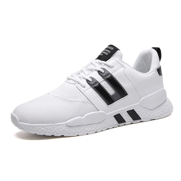 Sportliche Herrenschuhe mit atmungsaktivem Mesh und dämpfender Sohle