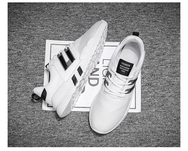 Sportliche Herrenschuhe mit atmungsaktivem Mesh und dämpfender Sohle