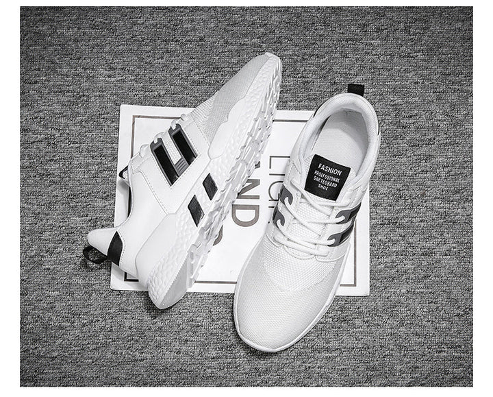 Sportliche Herrenschuhe mit atmungsaktivem Mesh und dämpfender Sohle