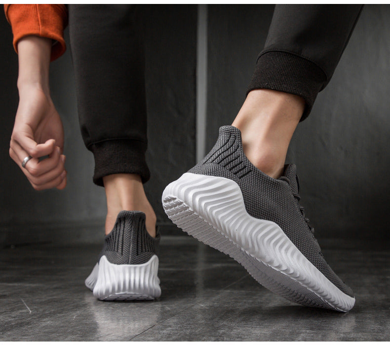 Herren-Sneaker-Sportschuhe mit modernem Design und atmungsaktivem Mesh