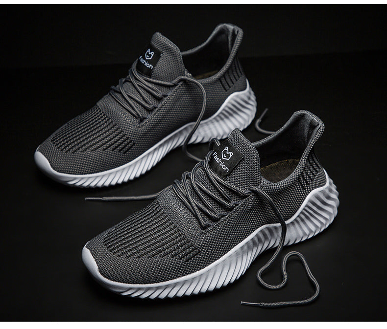 Herren-Sneaker-Sportschuhe mit modernem Design und atmungsaktivem Mesh