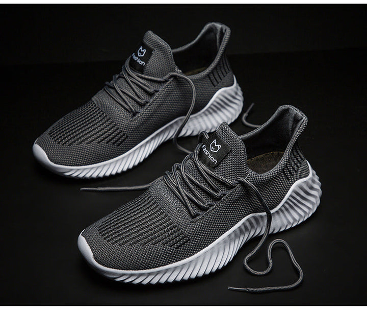 Herren-Sneaker-Sportschuhe mit modernem Design und atmungsaktivem Mesh