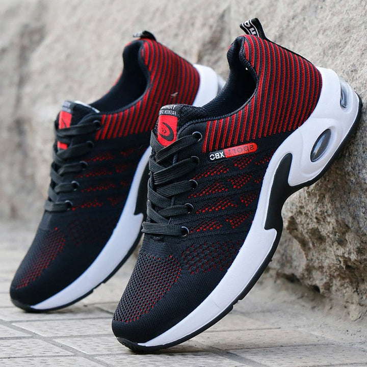 Sportliche Herrensneaker mit dynamischem Design und atmungsaktivem Mesh