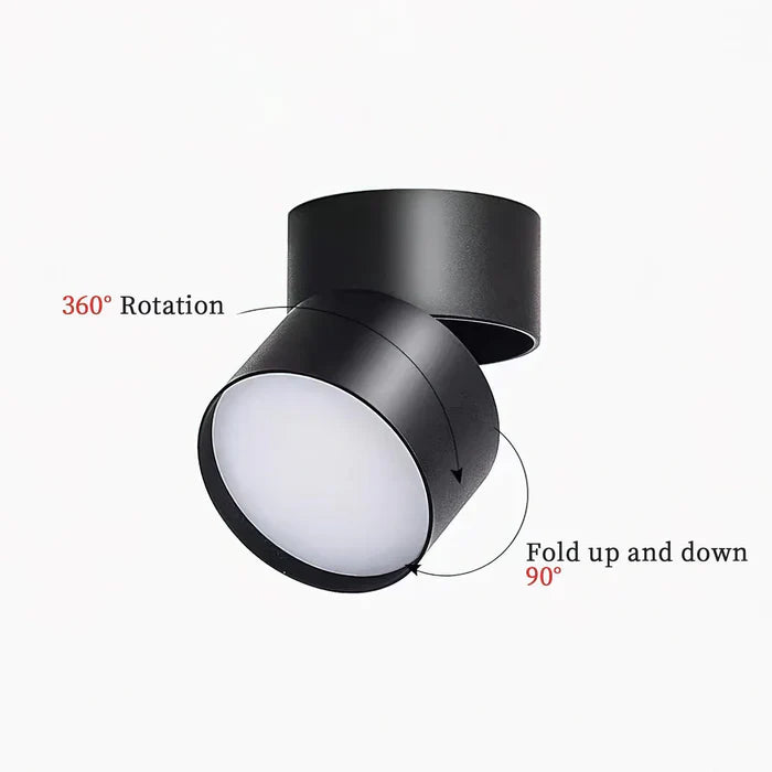 Moderne schwenkbare LED-Deckenleuchte