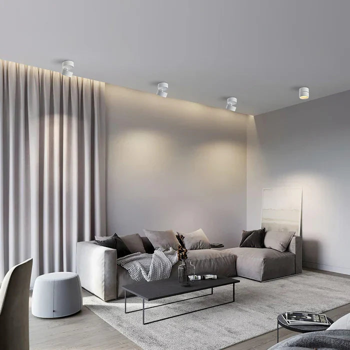 Moderne schwenkbare LED-Deckenleuchte