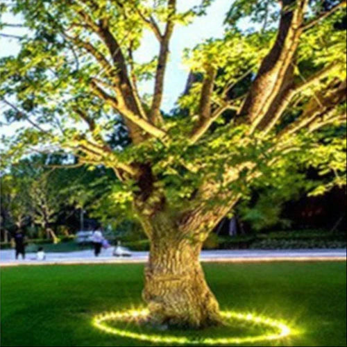 LED-Erdspiessleuchte 360° für Bäume – Runde Bodeneinbauleuchte für Garten und Einfahrt