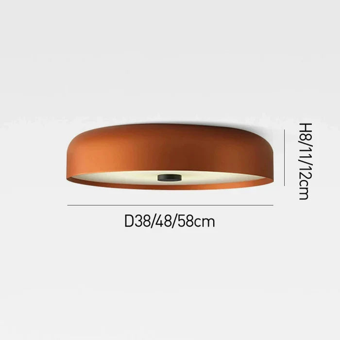 Minimalistische LED-Deckenleuchte