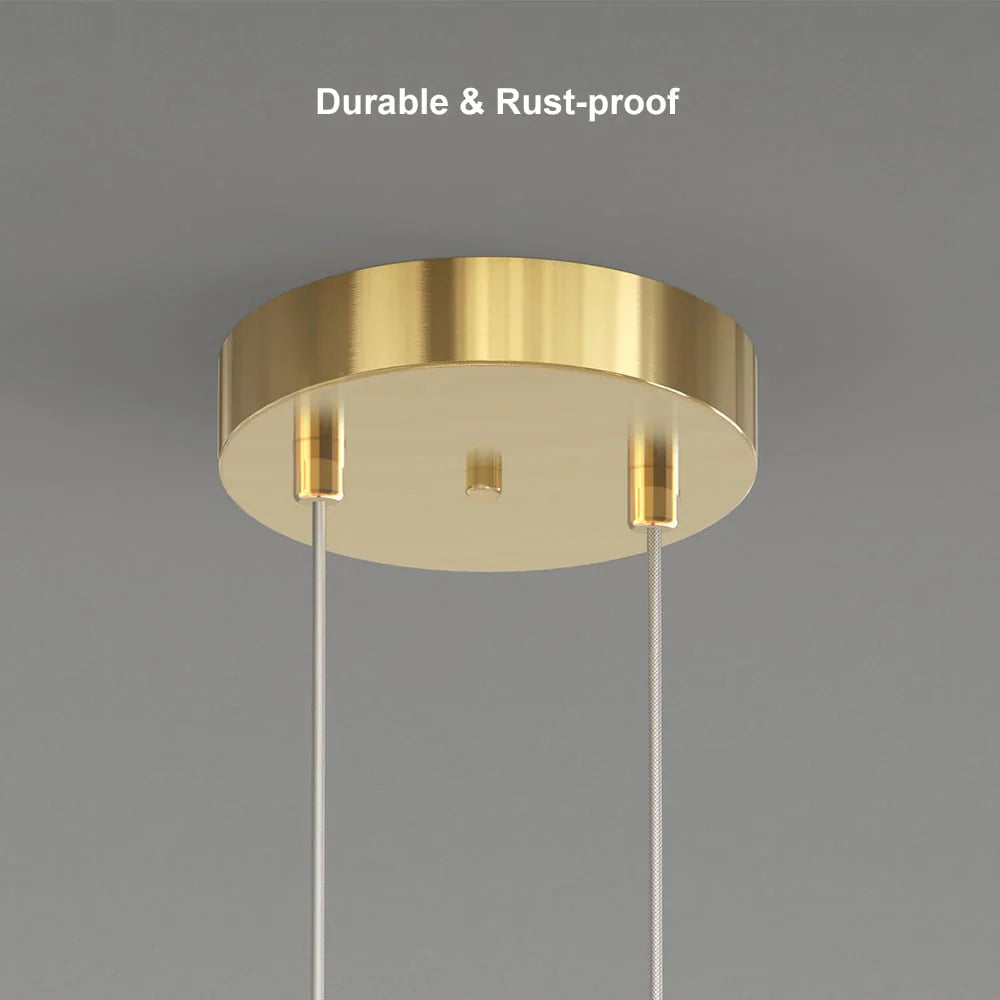 Moderne geometrische LED-Pendelleuchte