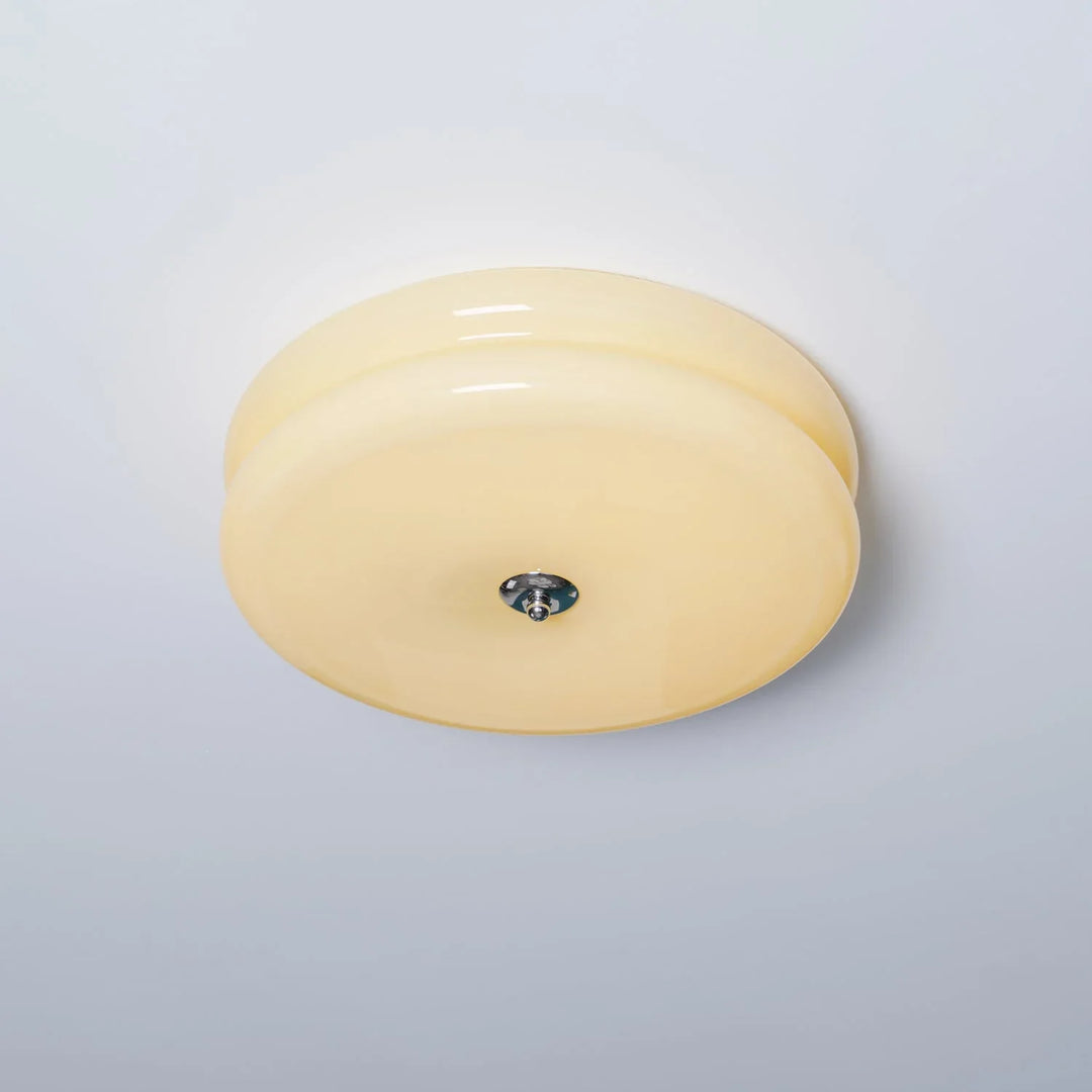 Moderne LED-Deckenleuchte – Runde Aufbauleuchte für Schlafzimmer, Wohnzimmer und Flur