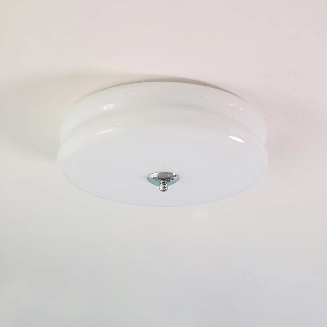 Moderne LED-Deckenleuchte – Runde Aufbauleuchte für Schlafzimmer, Wohnzimmer und Flur