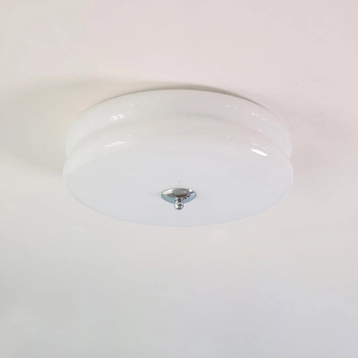 Moderne LED-Deckenleuchte – Runde Aufbauleuchte für Schlafzimmer, Wohnzimmer und Flur
