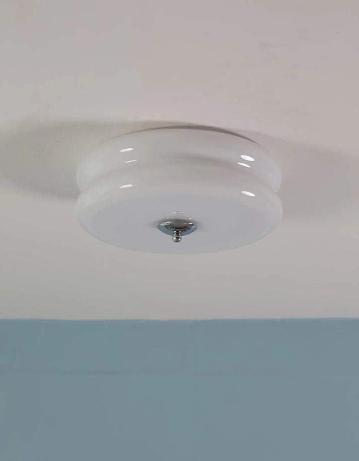 Moderne LED-Deckenleuchte – Runde Aufbauleuchte für Schlafzimmer, Wohnzimmer und Flur