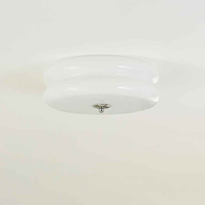Moderne LED-Deckenleuchte – Runde Aufbauleuchte für Schlafzimmer, Wohnzimmer und Flur