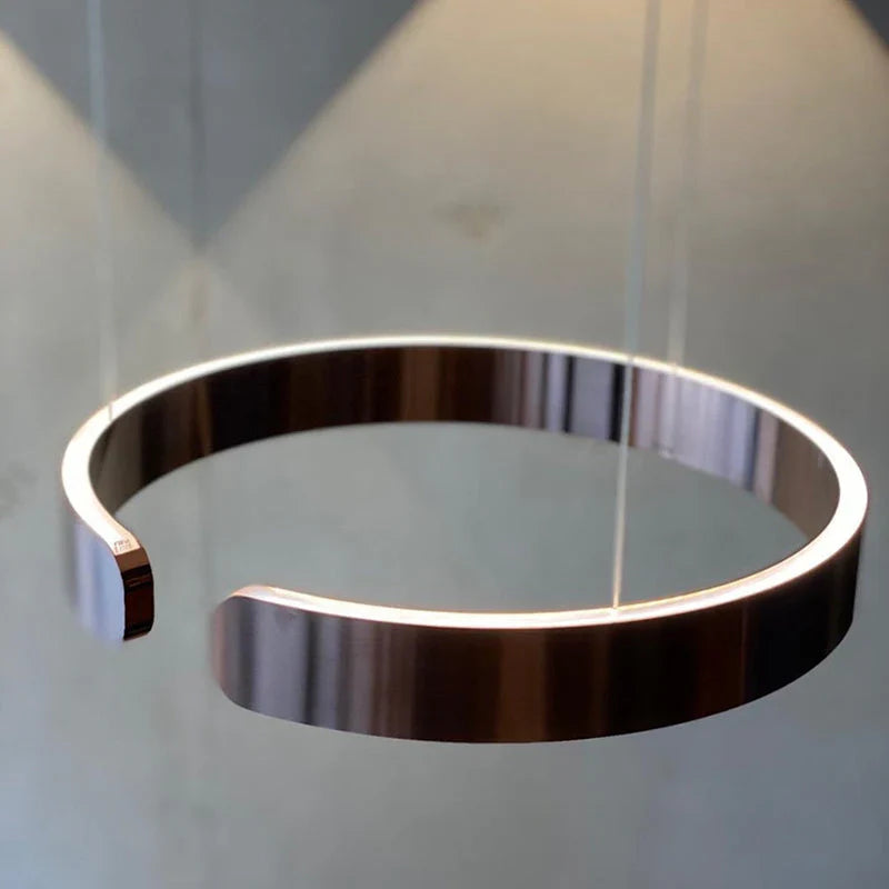 Moderne LED-Ringleuchte – Elegante runde Deckenleuchte