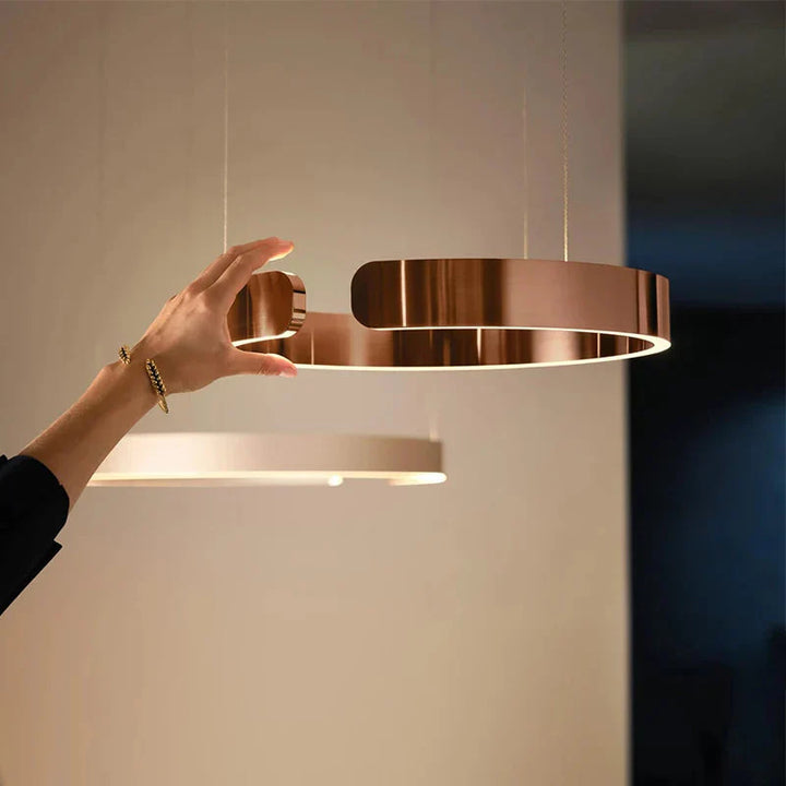 Moderne LED-Ringleuchte – Elegante runde Deckenleuchte