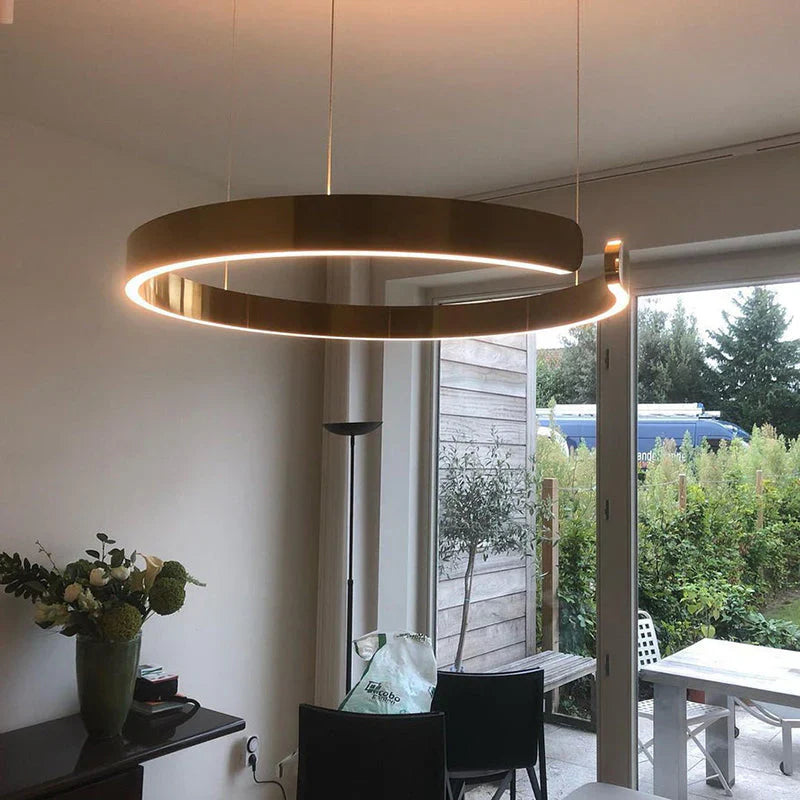 Moderne LED-Ringleuchte – Elegante runde Deckenleuchte