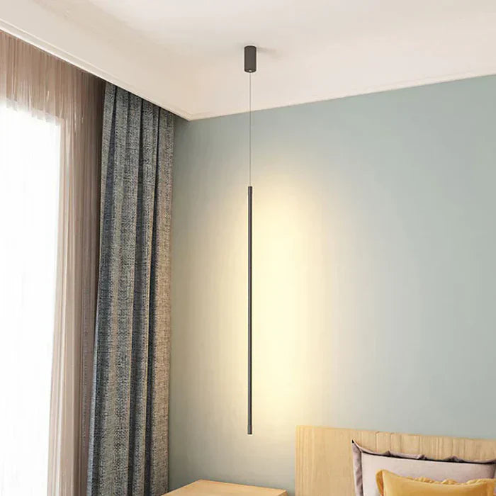 Moderne LED-Pendelleuchte – minimalistisches Deckenlichtsystem für Schlafzimmer und Wohnzimmer