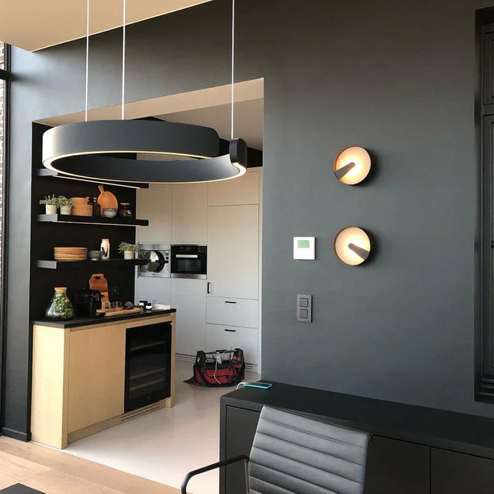 Moderne LED-Ringleuchte – Elegante runde Deckenleuchte