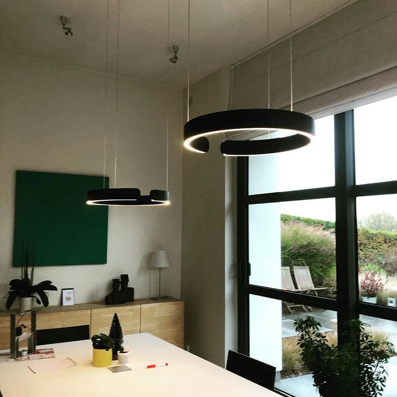 Moderne LED-Ringleuchte – Elegante runde Deckenleuchte