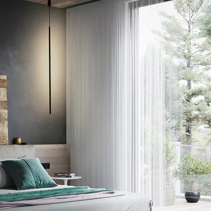 Moderne LED-Pendelleuchte – minimalistisches Deckenlichtsystem für Schlafzimmer und Wohnzimmer