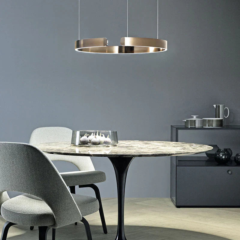 Moderne LED-Ringleuchte – Elegante runde Deckenleuchte