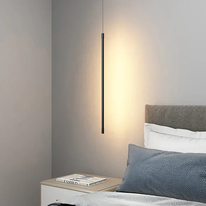 Moderne LED-Pendelleuchte – minimalistisches Deckenlichtsystem für Schlafzimmer und Wohnzimmer