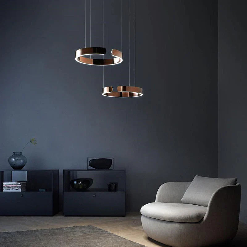 Moderne LED-Ringleuchte – Elegante runde Deckenleuchte