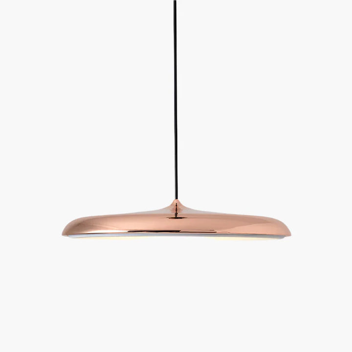 Moderne LED-Pendelleuchte mit ultraflachem Schirm – Designerleuchte für Wohn- oder Esszimmer