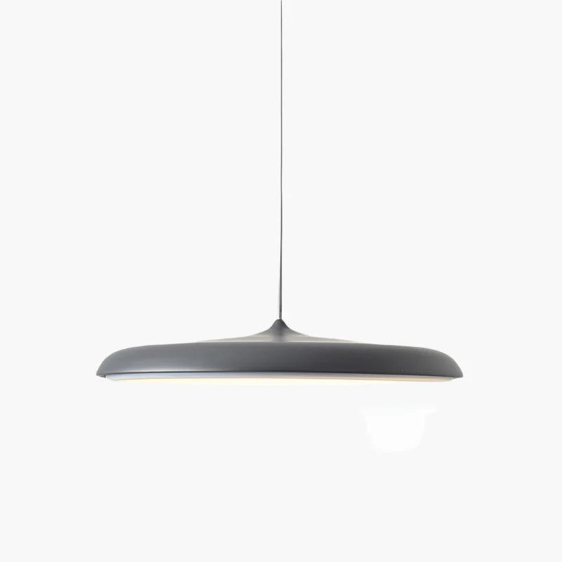 Moderne LED-Pendelleuchte mit ultraflachem Schirm – Designerleuchte für Wohn- oder Esszimmer