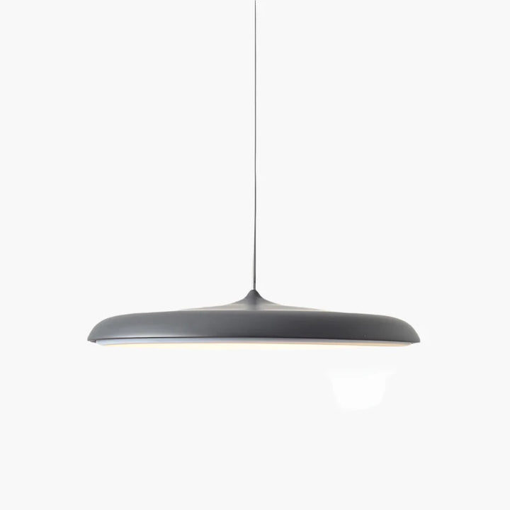 Moderne LED-Pendelleuchte mit ultraflachem Schirm – Designerleuchte für Wohn- oder Esszimmer