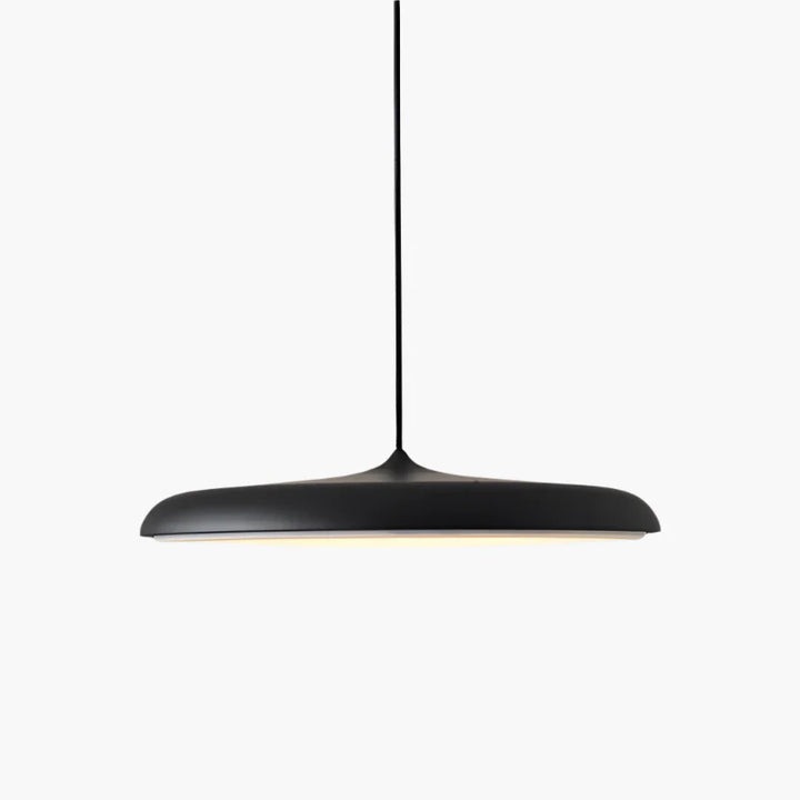 Moderne LED-Pendelleuchte mit ultraflachem Schirm – Designerleuchte für Wohn- oder Esszimmer