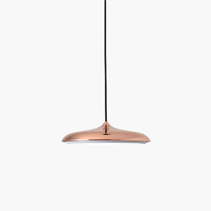 Moderne LED-Pendelleuchte mit ultraflachem Schirm – Designerleuchte für Wohn- oder Esszimmer