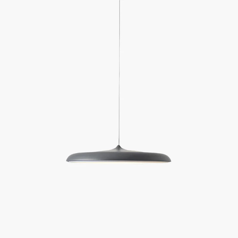 Moderne LED-Pendelleuchte mit ultraflachem Schirm – Designerleuchte für Wohn- oder Esszimmer