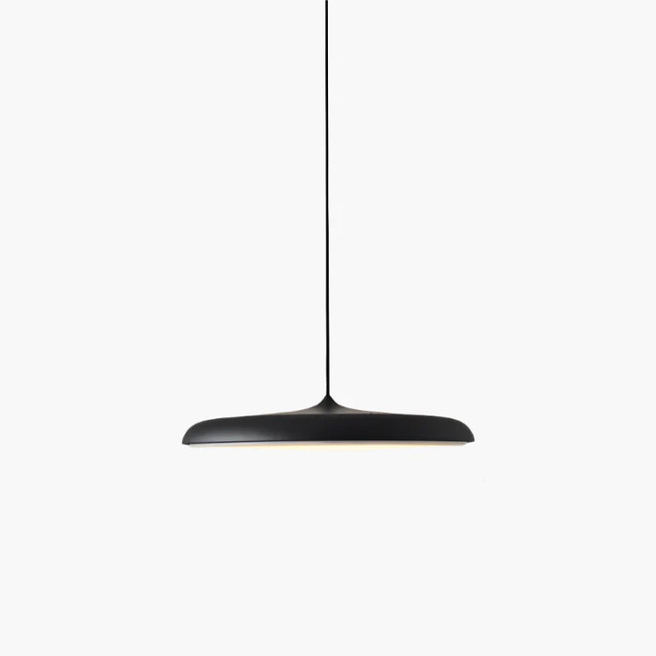 Moderne LED-Pendelleuchte mit ultraflachem Schirm – Designerleuchte für Wohn- oder Esszimmer