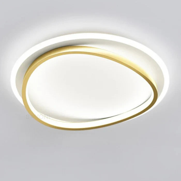 Moderne LED-Deckenleuchte im futuristischen Design