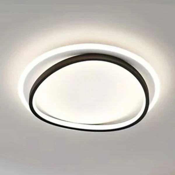 Moderne LED-Deckenleuchte im futuristischen Design